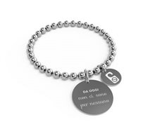 Bracelet 10 Buoni Propositi Woman in Steel NON CI SONO PER NESSUNO - NON CI SONO PER NESSUNO